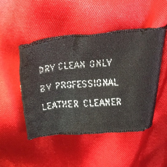 FINAL MARKDOWN Ladies avanti red leather swing coat medium - Picture 5 of 11